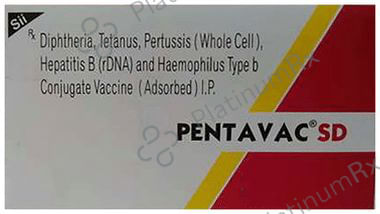 Pentavac SD Vaccine 0.5ml
