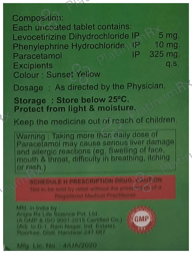 Levorgy P Tablet 10s