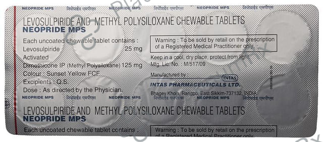 Neopride MPS 125/25mg Tablet 10s