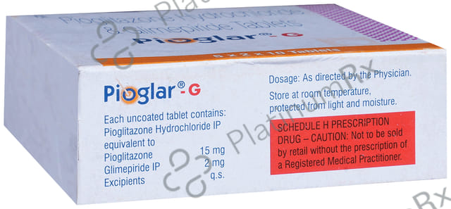 Pioglar G 15/2mg Tablet 10s