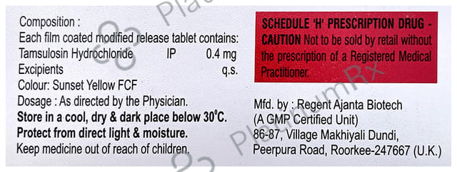 Temsul 0.4mg Tablet MR 10s