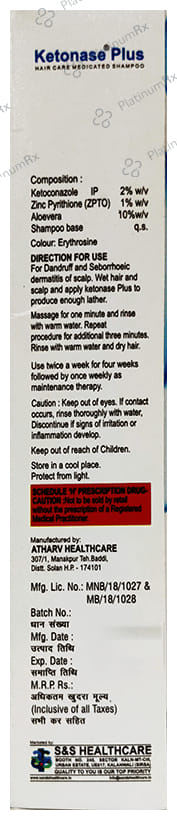 Ketonase Plus Shampoo 100ml