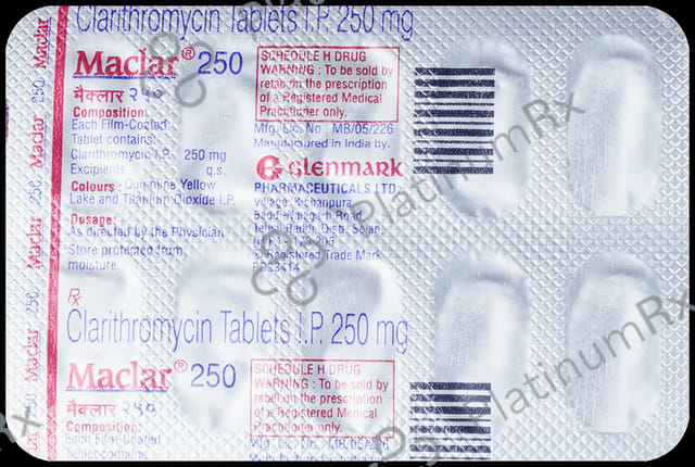 Maclar 250mg Tablet 10s