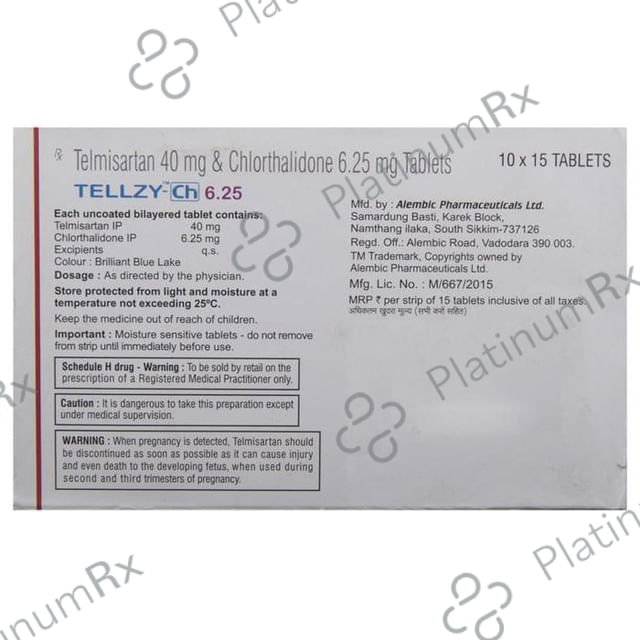 Tellzy CH 6.25mg Tablet 15s