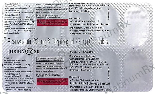 Jubira CV 20 Capsule