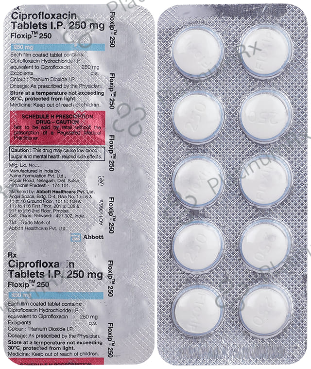 Floxip 250mg Tablet 10s