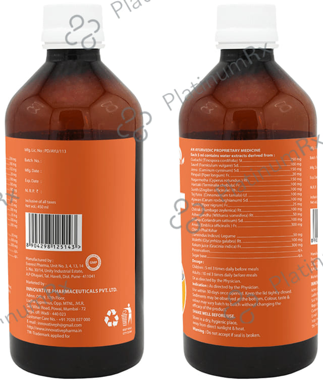 Apizest Syrup (450ml Each) 1 Bottle