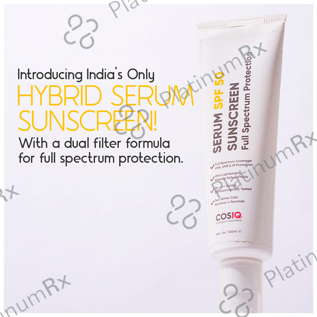 Cosiq Serum SPF 50 Sunscreen 100 ml