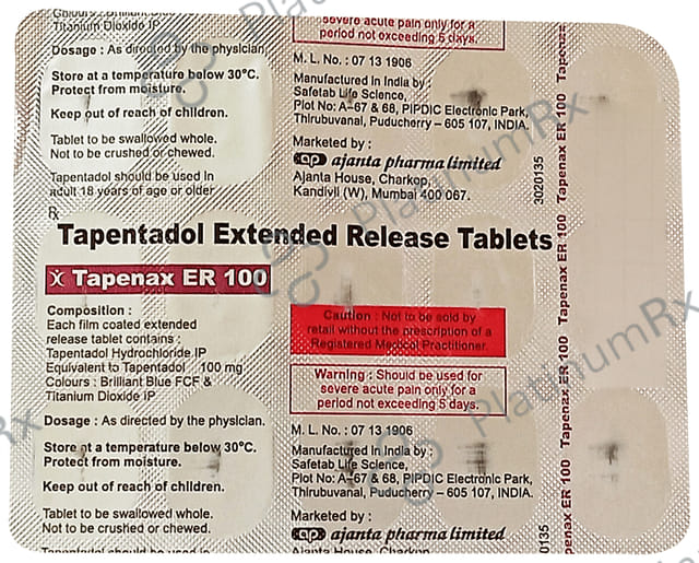 Tapenax ER 100 Tablet