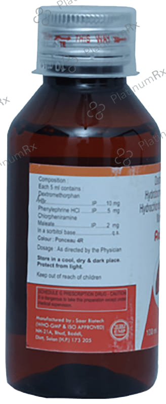 Adzo D Sugar Free Syrup 100ml