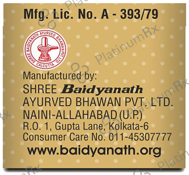 Baidyanath (Noida) Swarna Bhasma (Swarna Yukta) 125 mg