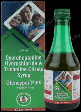 Glencyper Plus Syrup Pineapple 200ml