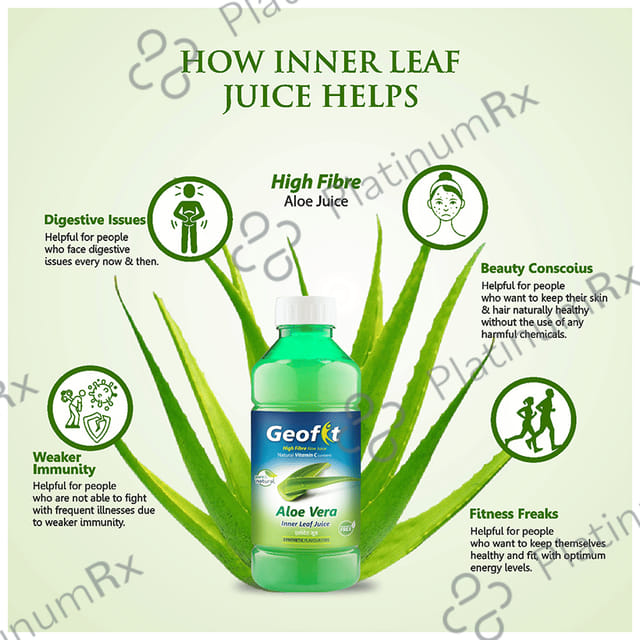 Geofit Aloe Vera Inner Leaf Juice 500 ml