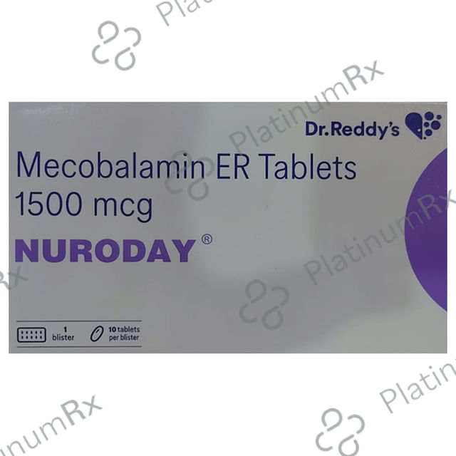 Nuroday ER 1500mcg Tablet ER 10s