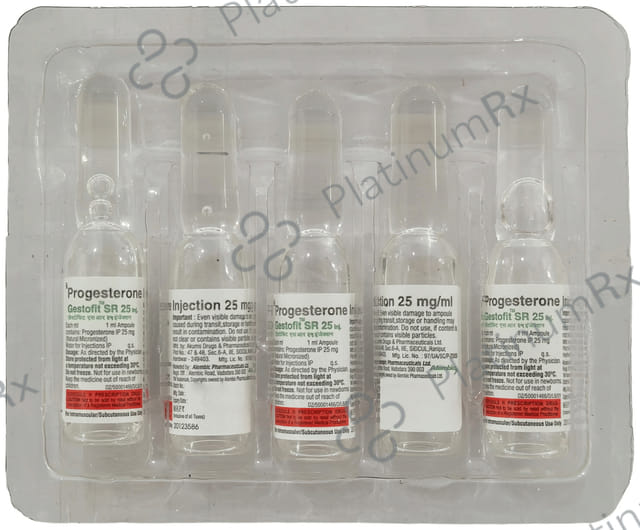 Gestofit SR 25mg Injection 1ml