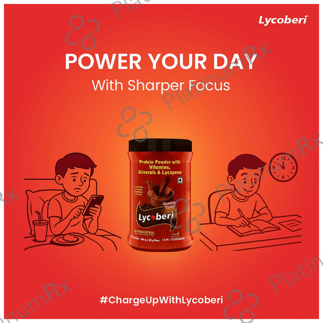 Lycoberi Multivitamins Powder for Immunity Chocolate