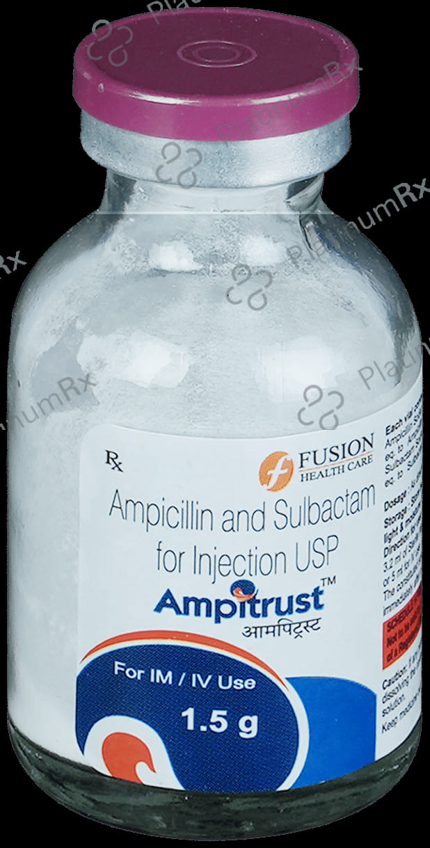 Ampitrust 1.5gm Injection 1s
