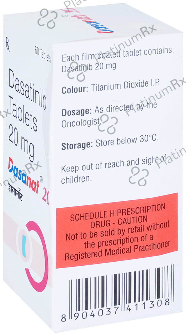 Dasanat 20mg Tablet 60s