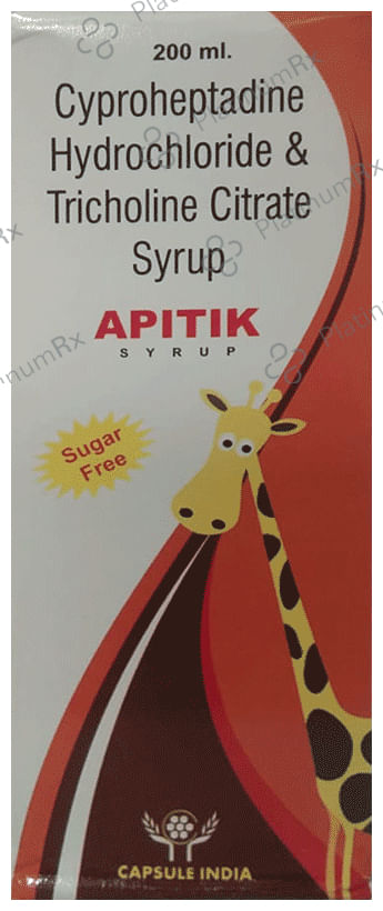 Apitik Syrup Sugar Free
