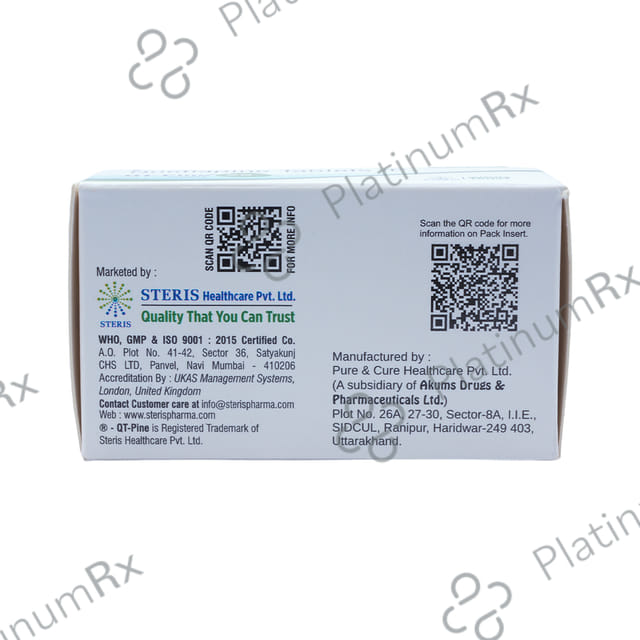 QT Pine 25mg Tablet 10s