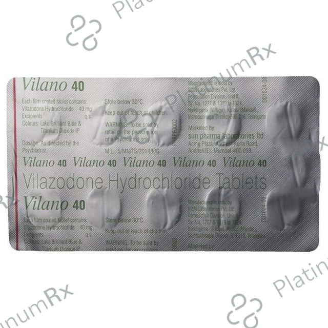 Vilano 40mg Tablet 10s