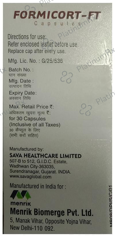 Formicort-FT Capsule