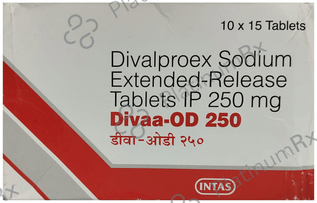 Divaa OD 250mg Tablet ER 15s