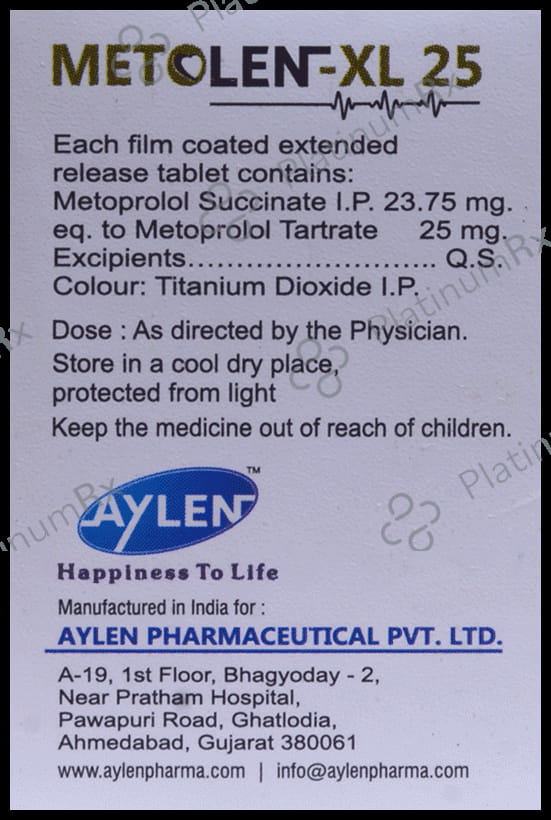 Metolen -XL 25 Tablet