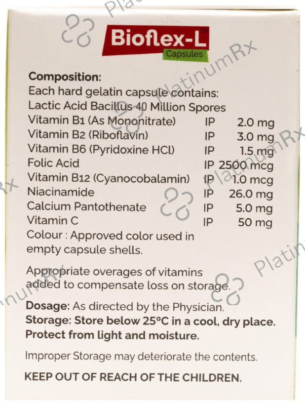 Bioflex L Capsule 10s