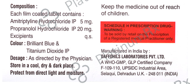 Galtrip Beta Lite 5/20mg Tablet 10s