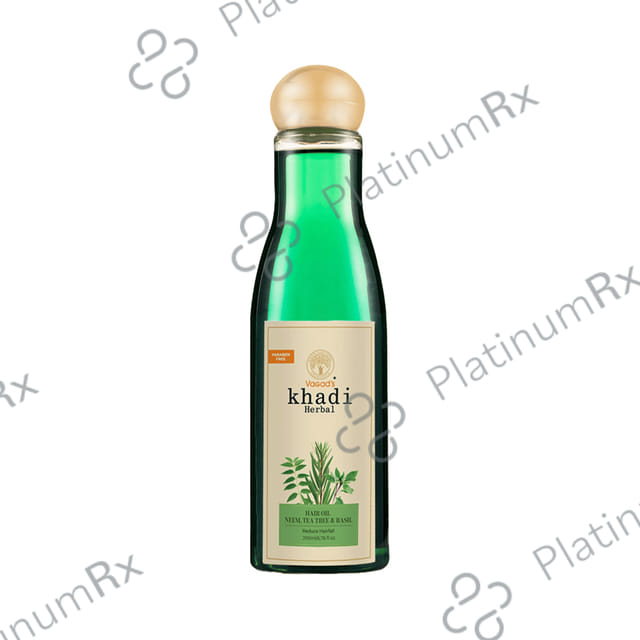 Vagad's Khadi Neem, Tea Tree and Basil Hair Oil
