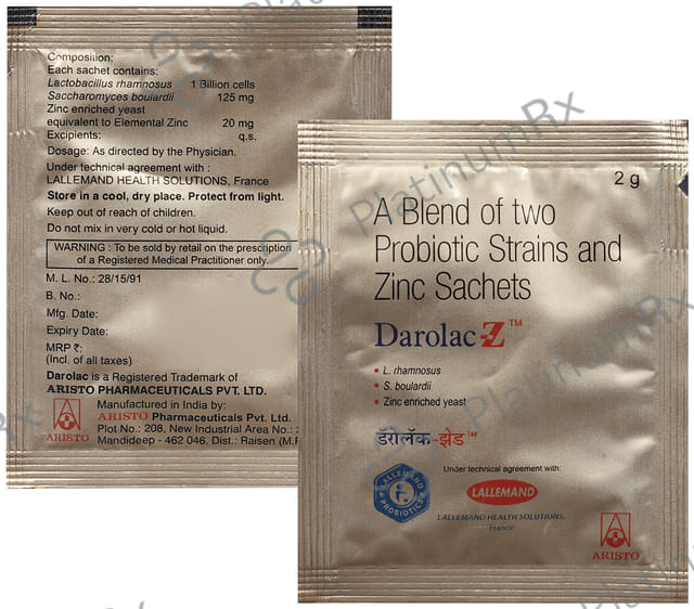 Darolac Z Sachet 2gm