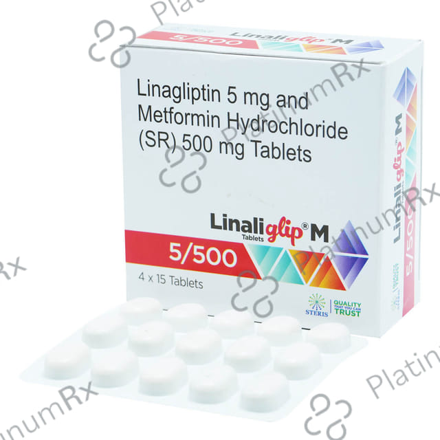 Linaliglip M 5/500mg Tablet 15s