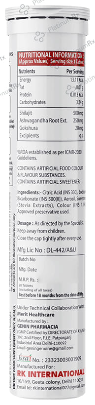 Wisefix Manlyfix Effervescent Tablet Cola Sugar Free