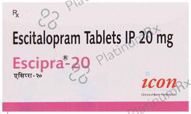 Escipra 20mg Tablet 10s