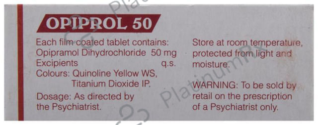 Opiprol 50mg Tablet 10s