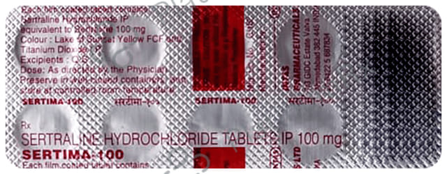 Sertima 100mg Tablet 10s