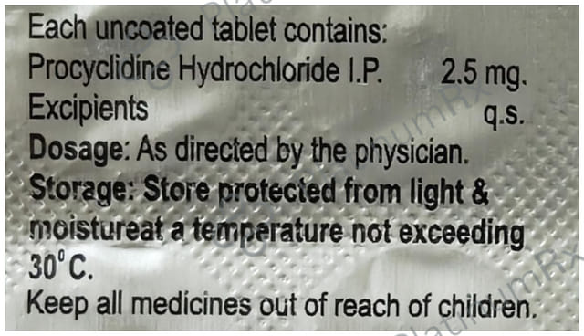 Parklid 2.5mg Tablet 10s