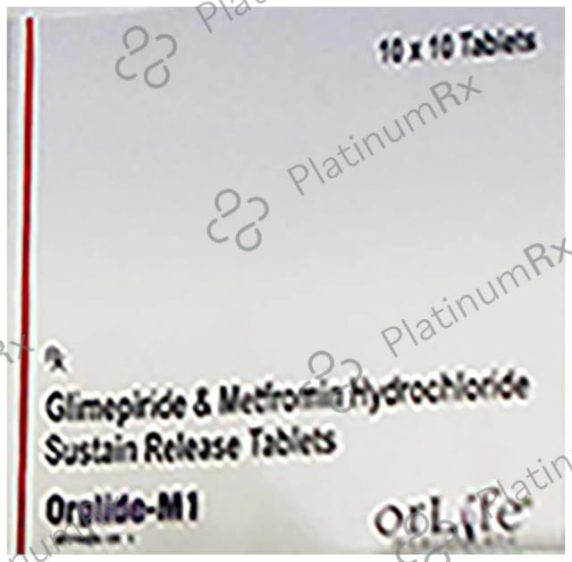 Orglide M 1/500mg Tablet SR 10s