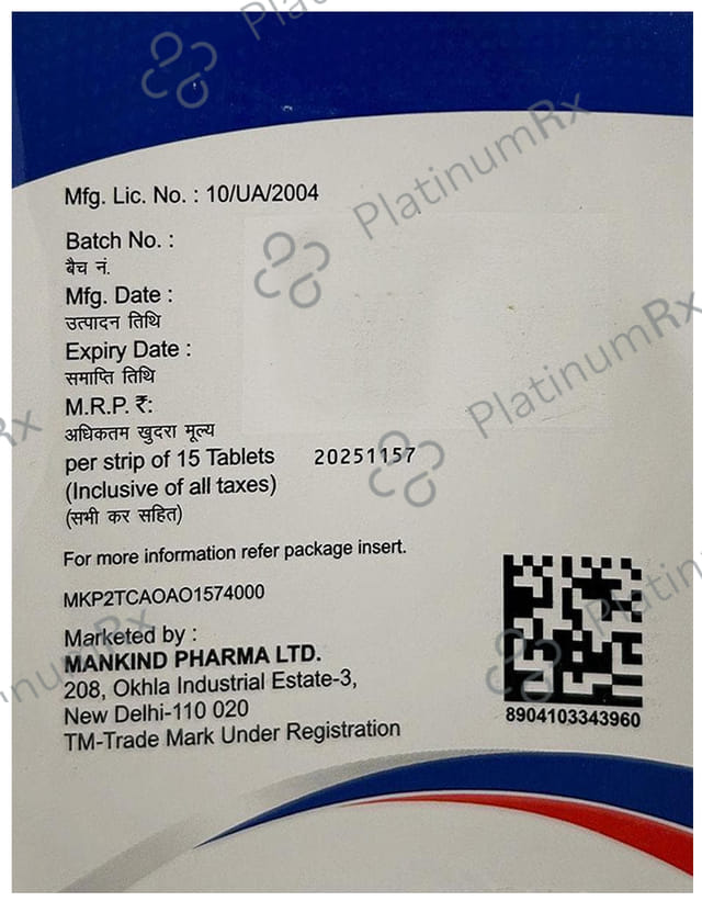 Coloncop 800mg Tablet 15s