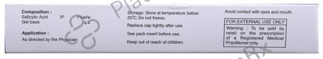 Zitcare S 1% Gel 20gm