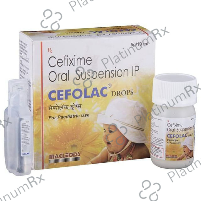 Cefolac 25mg Oral Suspension 10ml