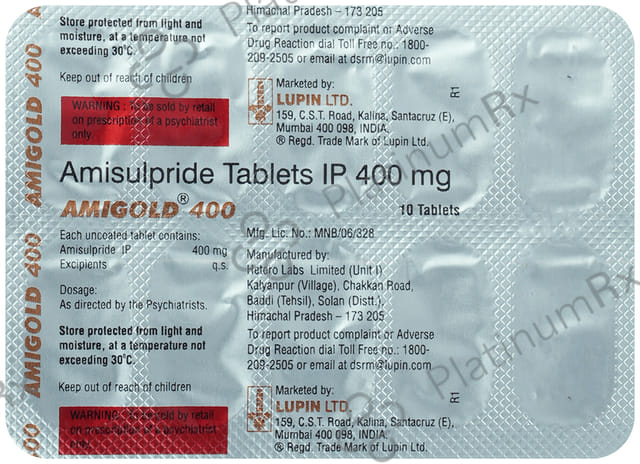 Amigold 400mg Tablet 10s