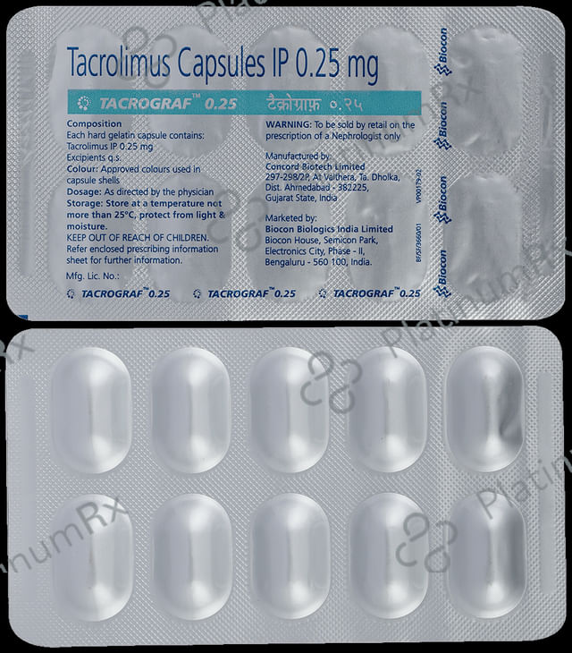 Tacrograf 0.25 Capsule