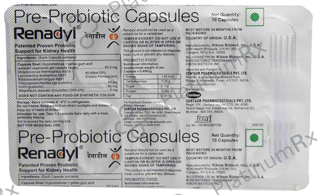 Renadyl Capsule 10s