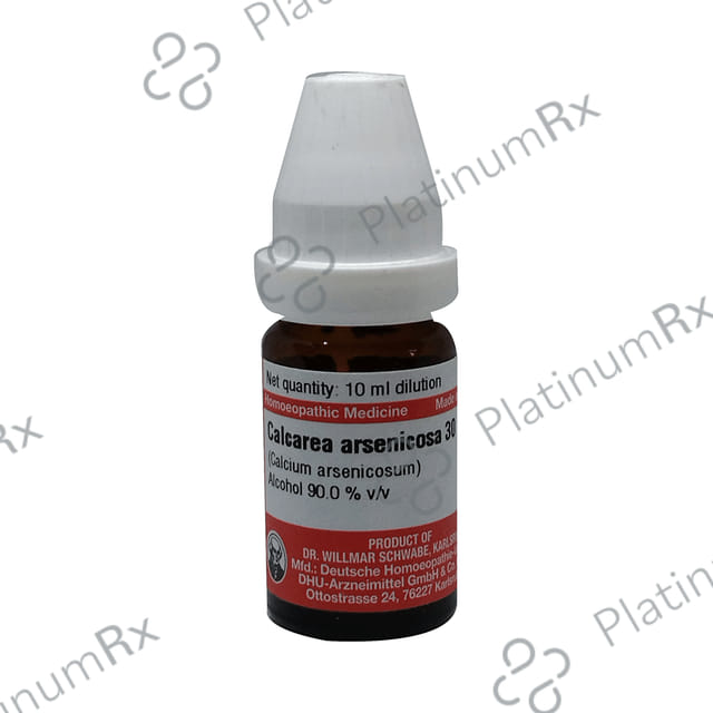 Dr Willmar Schwabe Germany Calcarea Arsenicosa Dilution 30