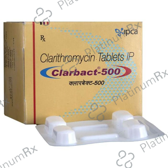 Clarbact 500mg Tablet 4s