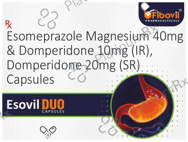 Esovil Duo 30/40mg Capsule SR 10s