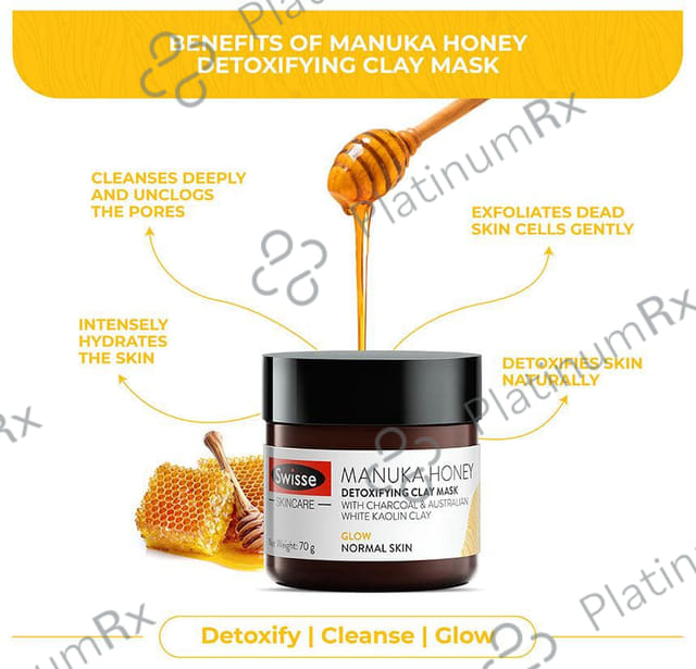 Swisse Skincare Manuka Honey Detoxifying Clay Mask