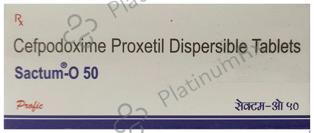Sactum O 50mg Tablet DT 10s